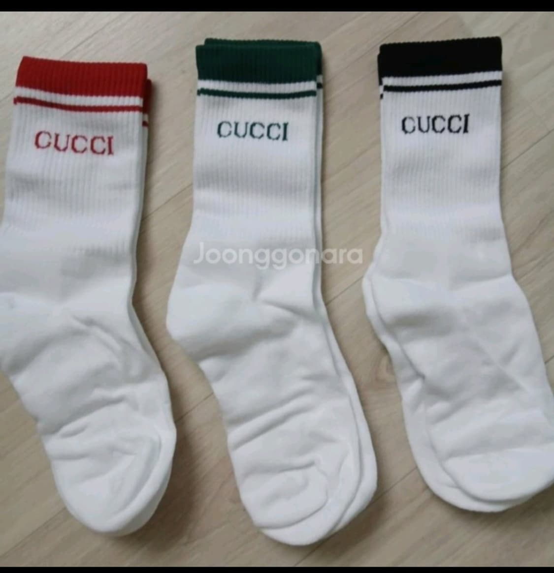 구찌양말2세트 일괄판매합니다 상품이미지1