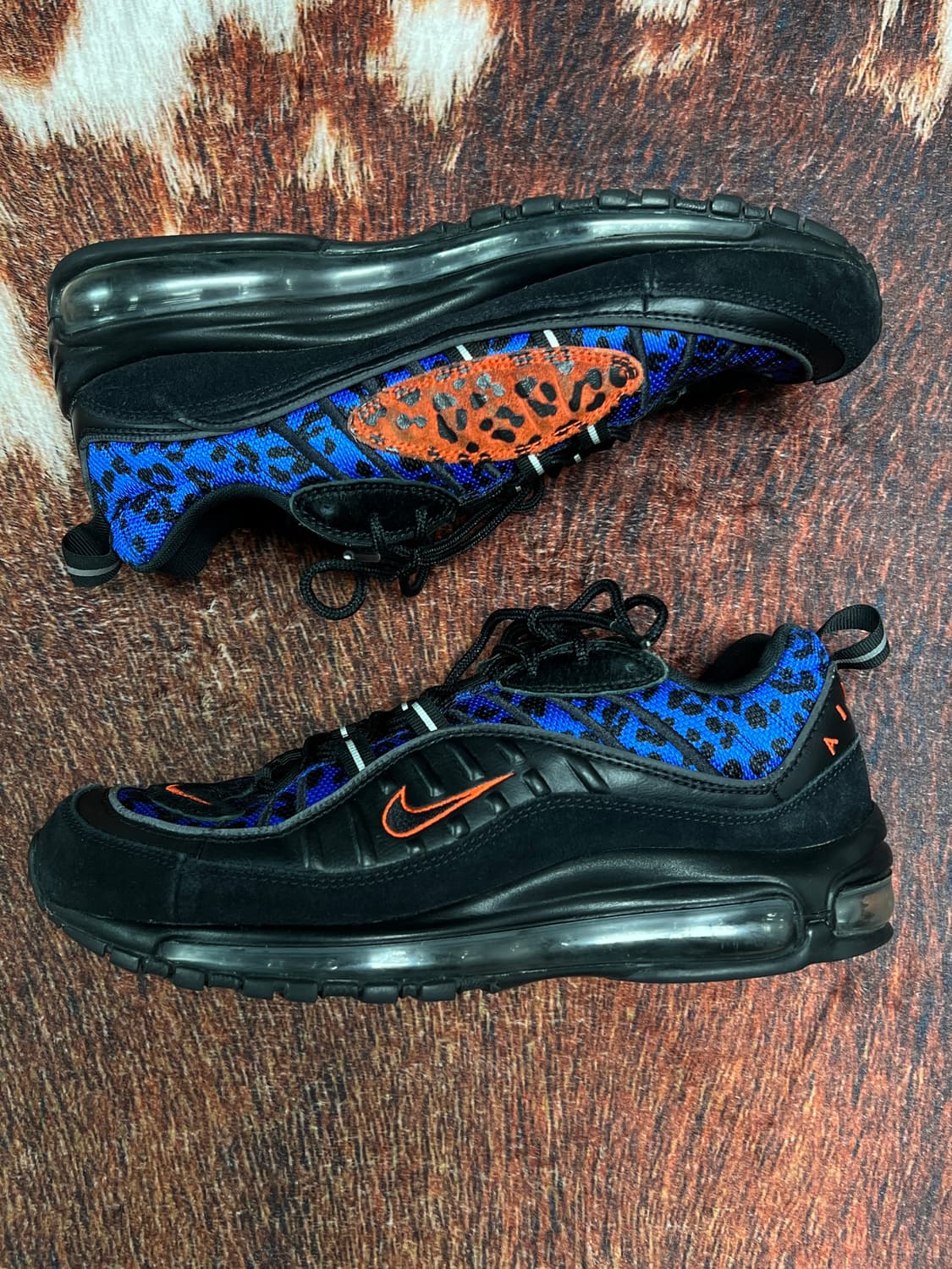 [275] 나이키 에어맥스 98 프리미엄 애니멀 팩 블랙 레오파드 상품이미지2
