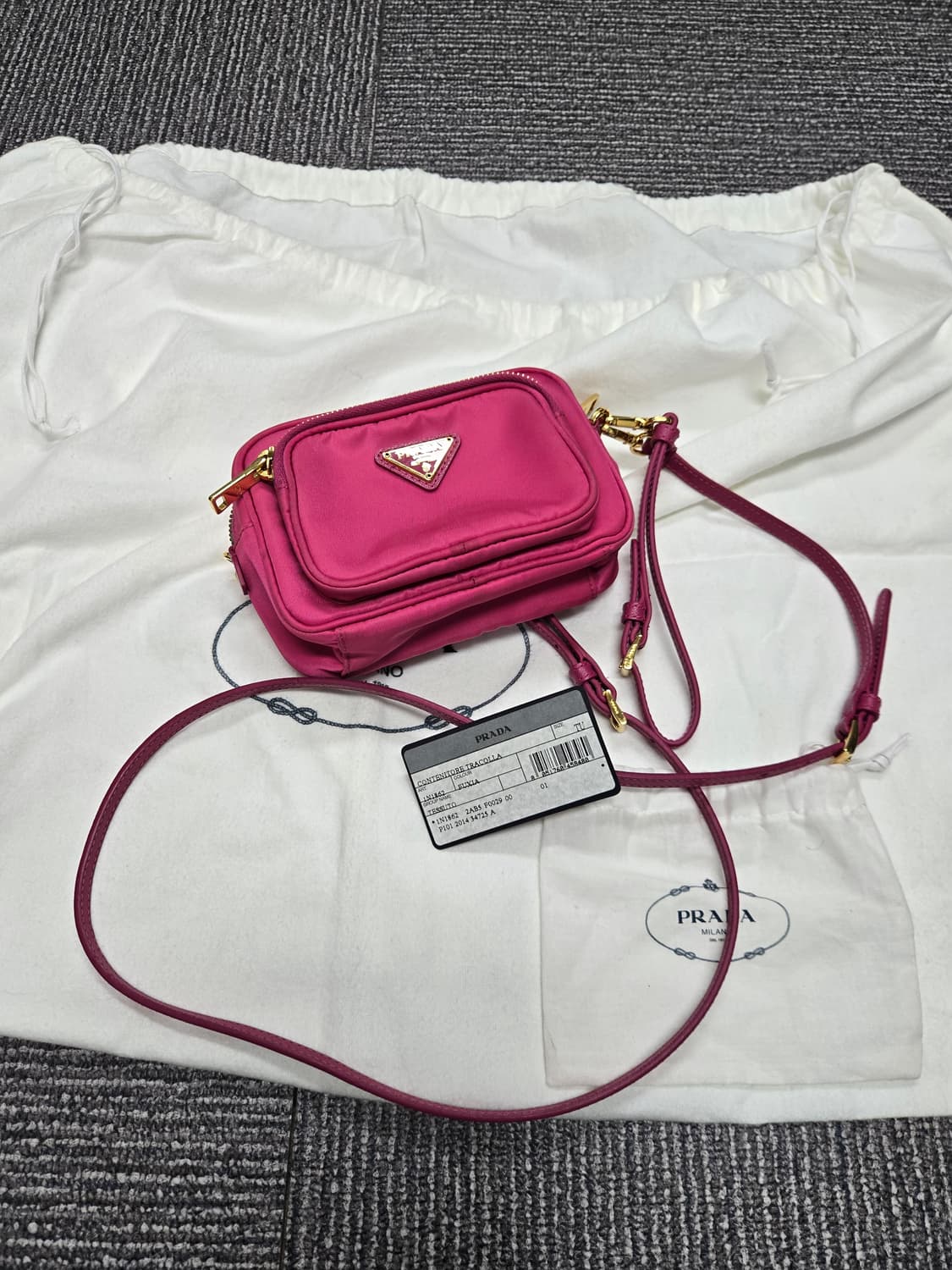 [특가][정품]프라다 미니 크로스백 상품이미지6