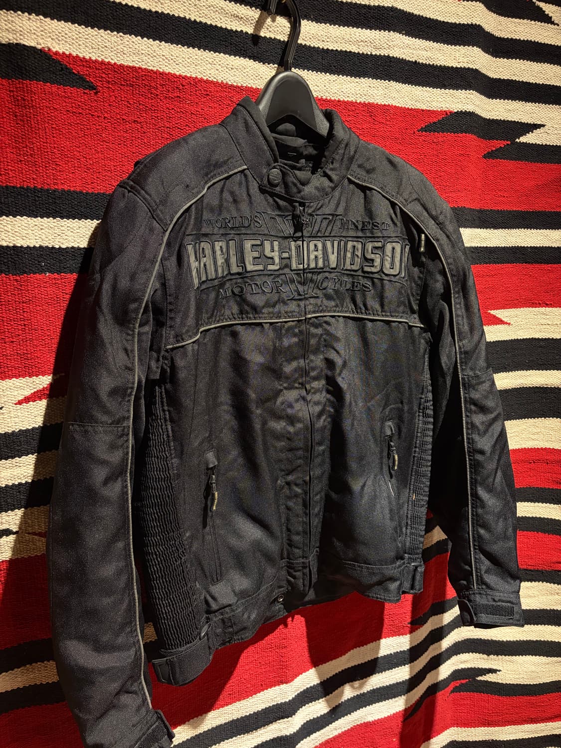 Harley biker jacket / 할리데이비슨 바이커 레이싱 재킷 상품이미지2