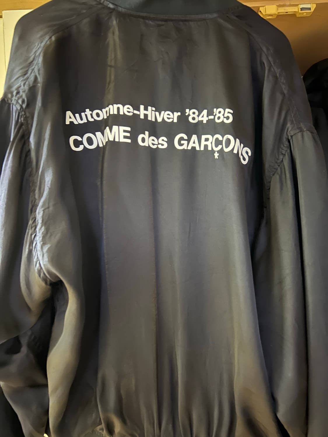 꼼데가르송 스태프 큐프라 블루종 xl 상품이미지1