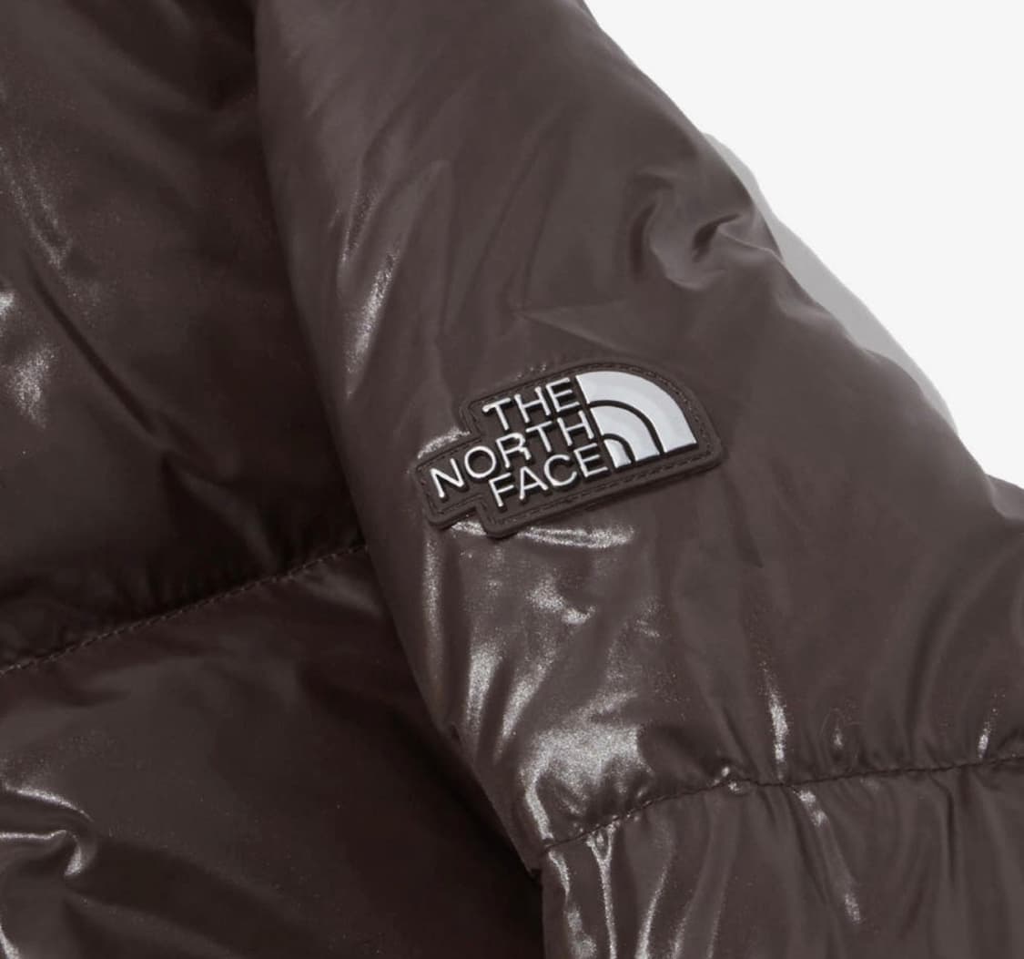 노스페이스 글로시 다운 패딩 브라운 상품이미지3