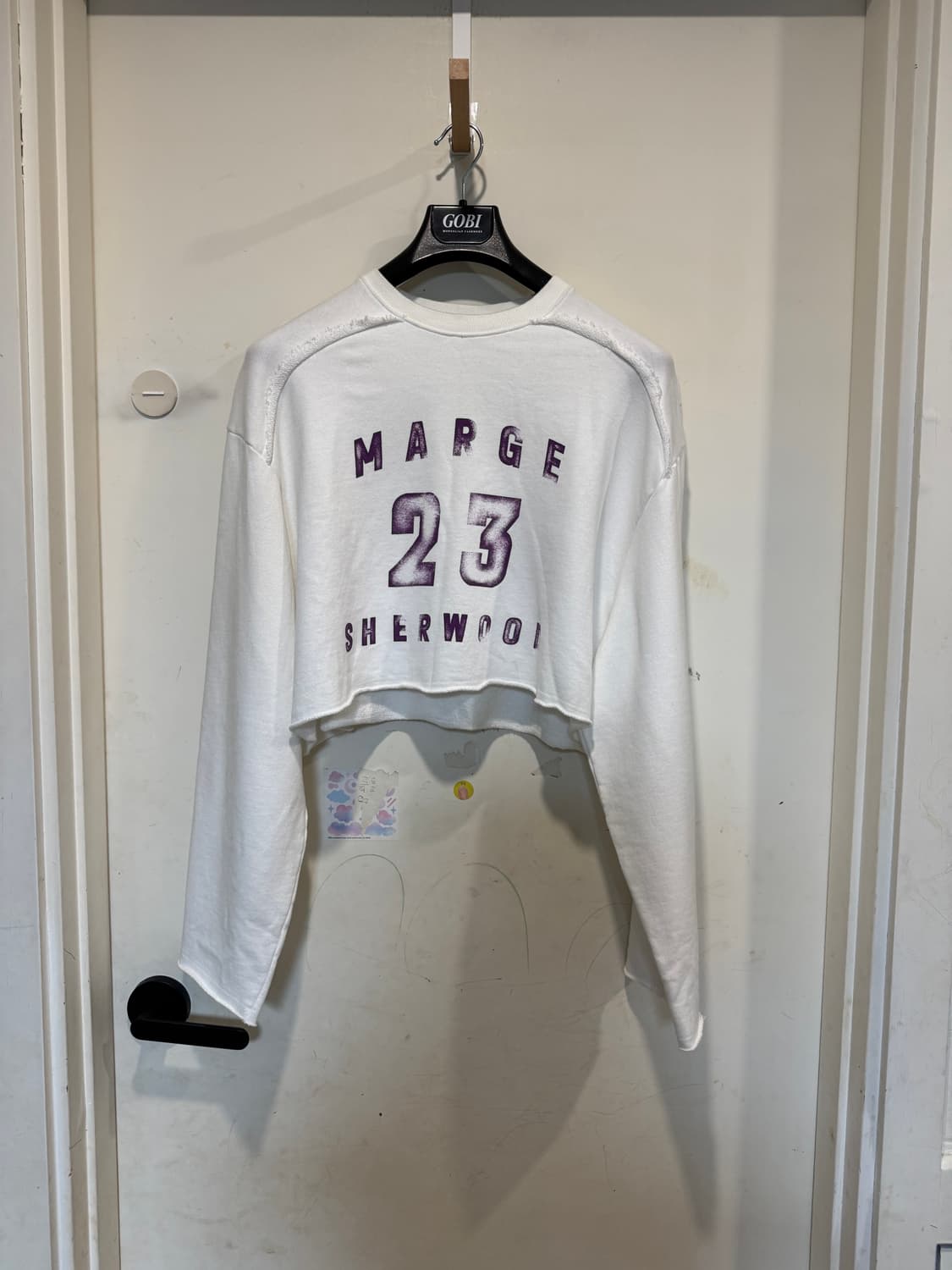 새상품 마지셔우드 크롭 스웻셔츠 상품이미지2