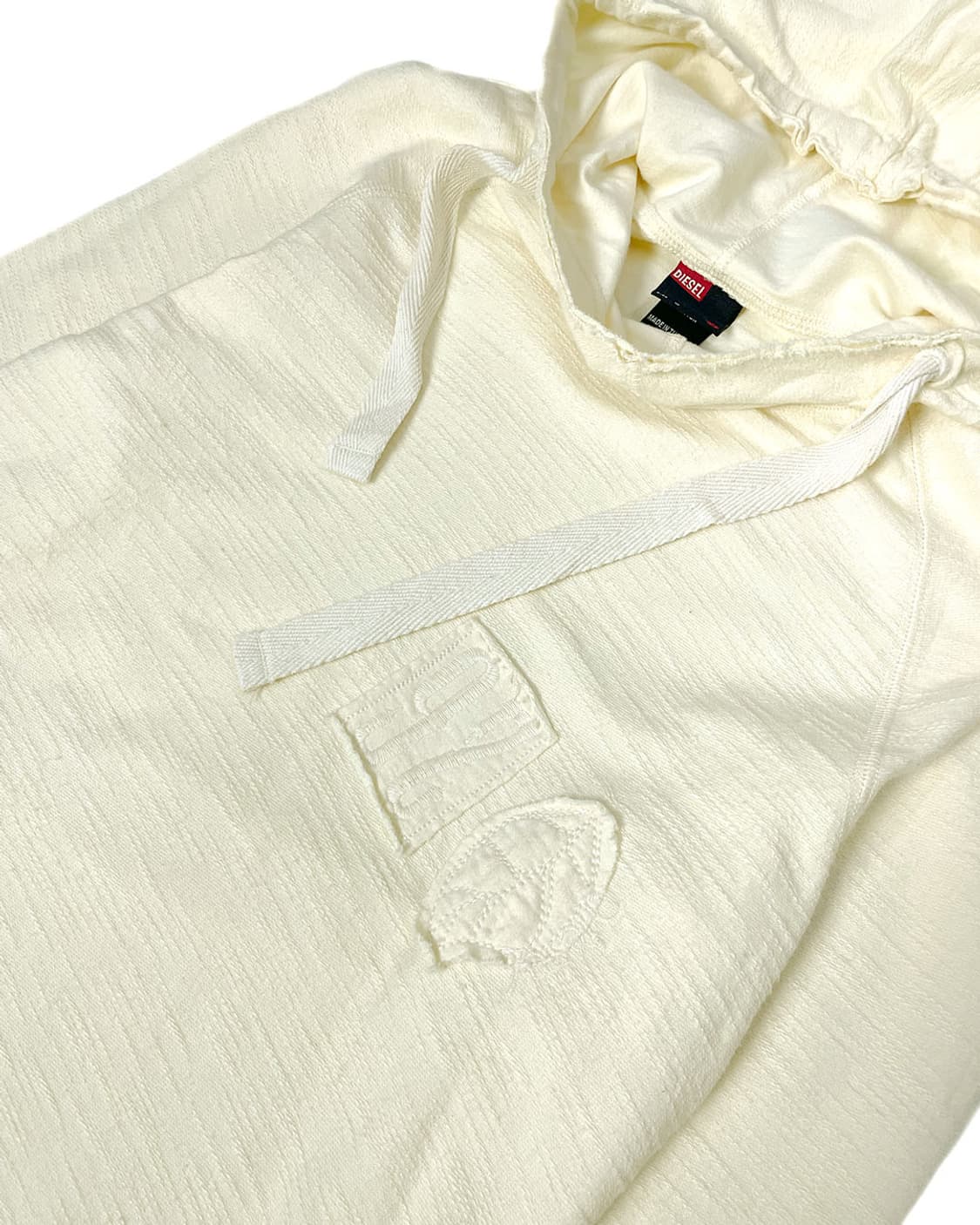 diesel 오프 화이트 후드 티 상품이미지5