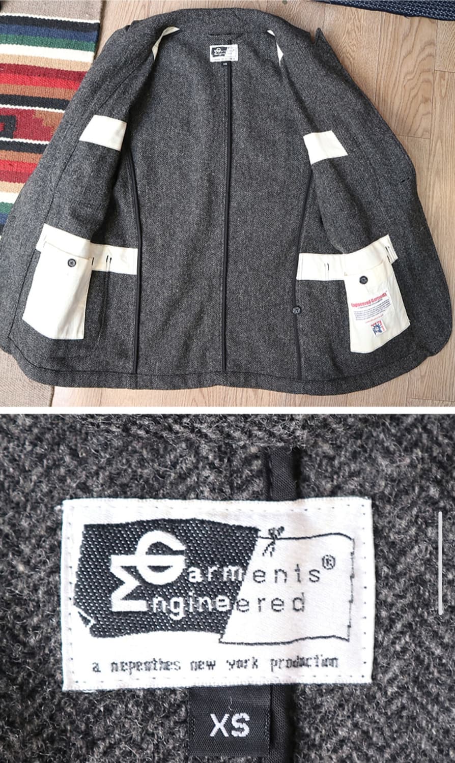 
일본판 engineered garments 엔지니어드 가먼츠 트위드 상품이미지6
