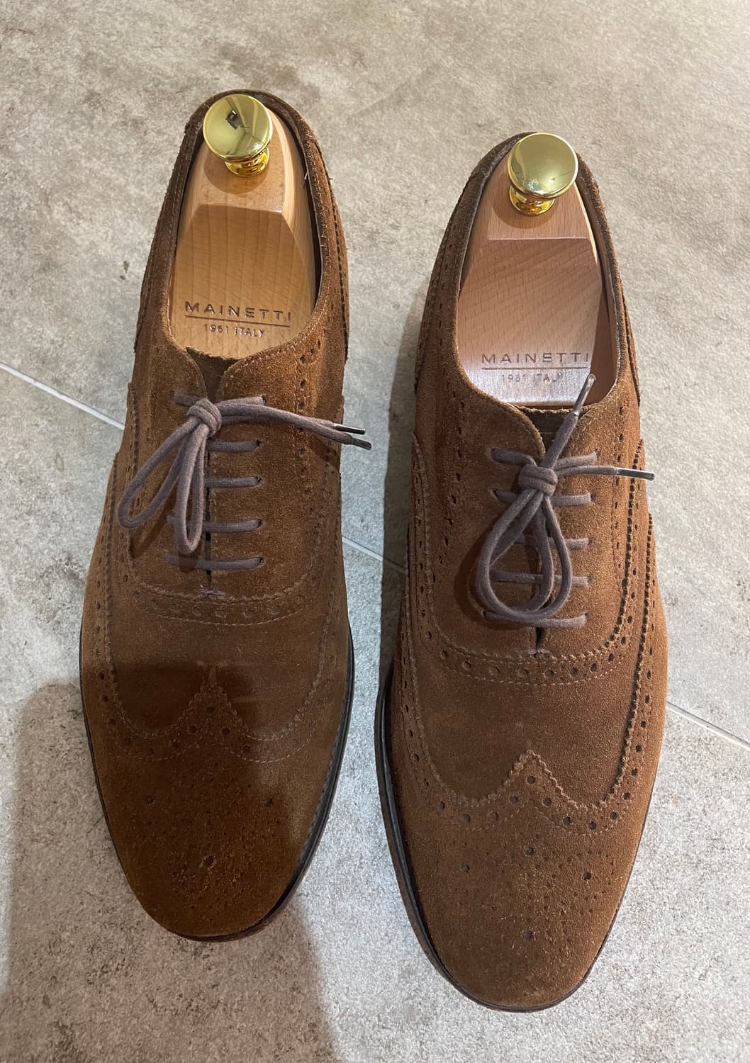 로크 스웨이드 윙팁 uk8 상품이미지1