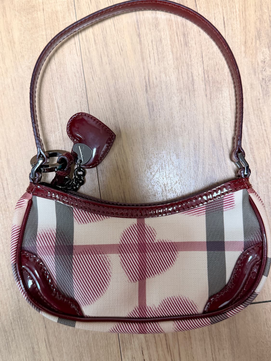 버버리 빈티지 체크 숄더백 상품이미지3