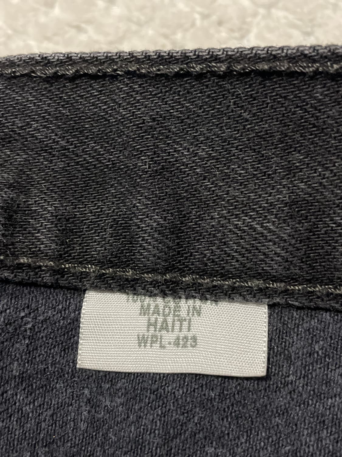 [31X32] 리바이스 00's 501 오리지널 핏 흑청 데님(클리닝O) 상품이미지5