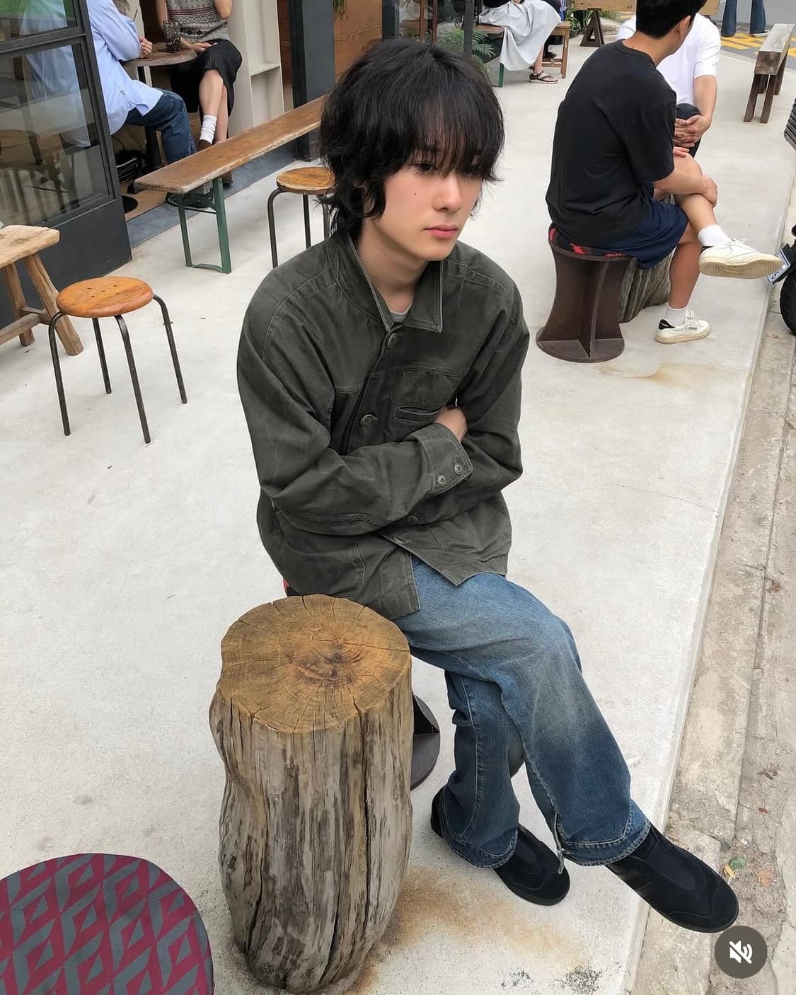 노운 페이디드 초어 자켓 1 새상품 상품이미지3