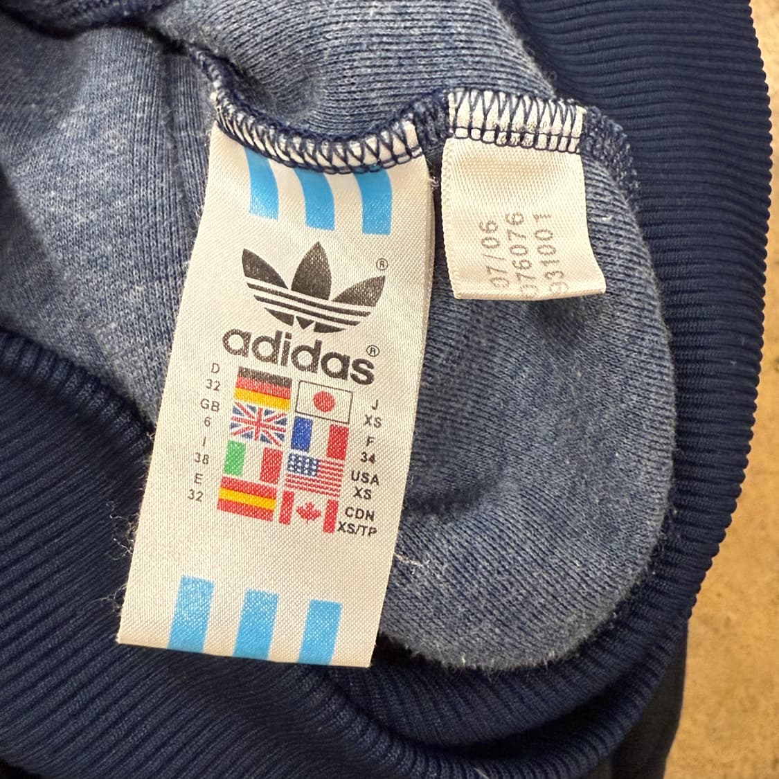 아디다스 네이비 레드 후플 후드집업 플락 져지  상품이미지6