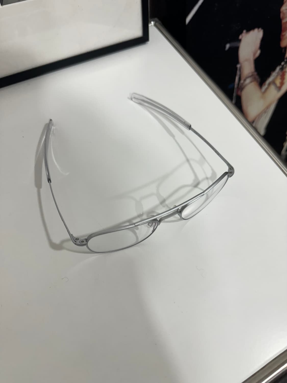 랜돌프 엔지니어링 에비에이터 매트크롬 투브릿지 보잉 아이웨어 상품이미지5