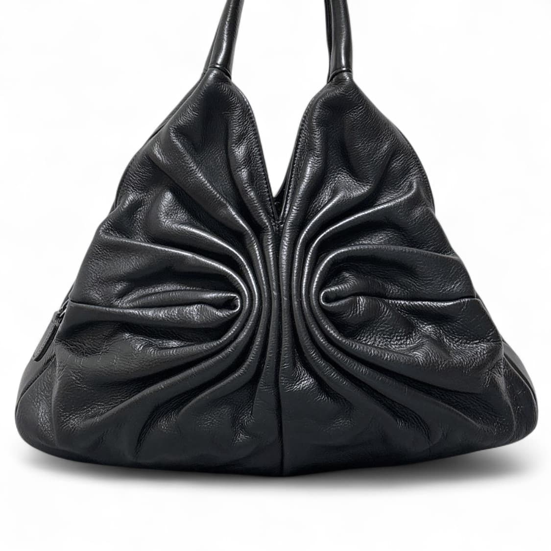 아루칸 벨도레 카우레더 숄더백 릭 이나 요지 스타일 상품이미지1