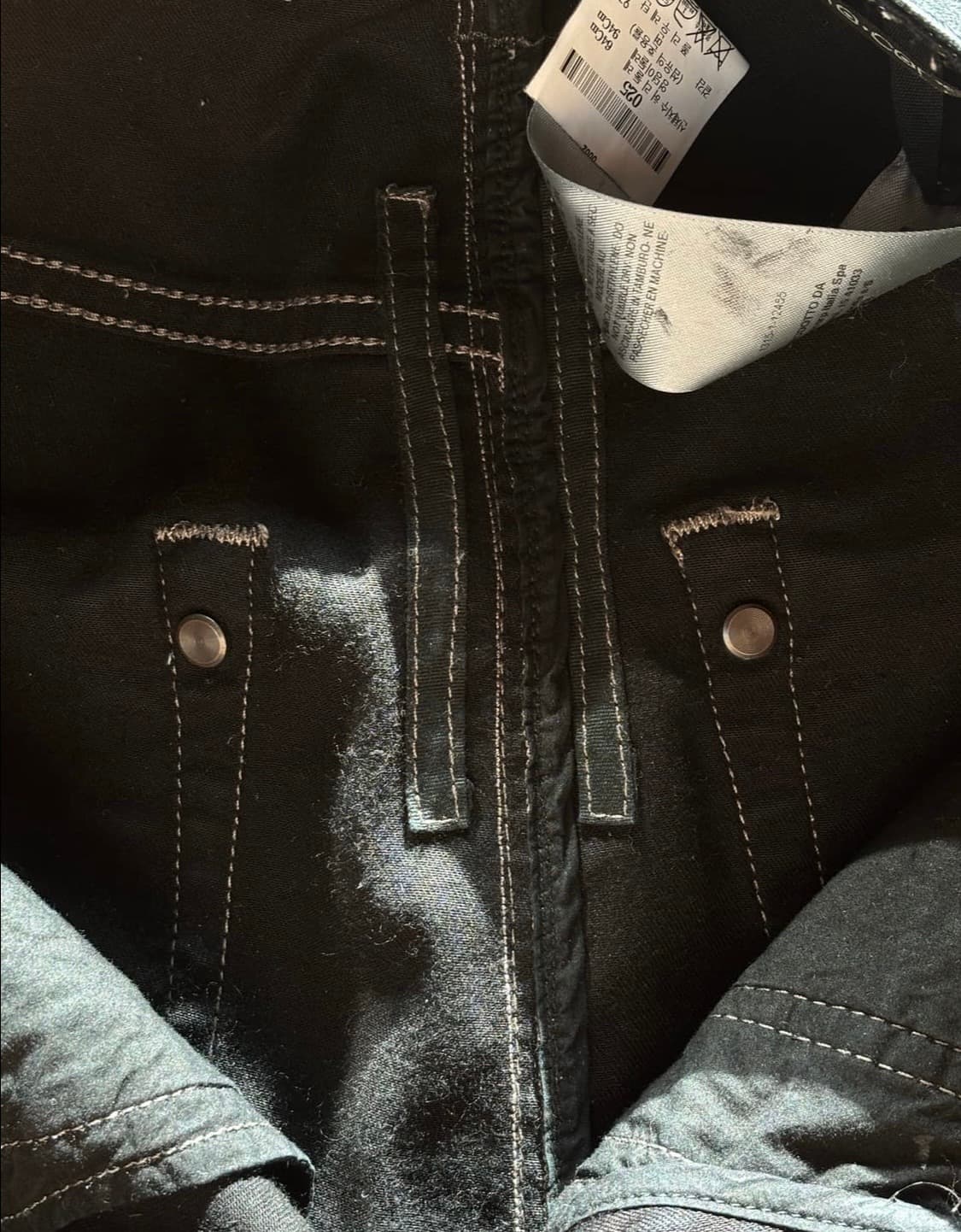 릭오웬스 다크쉐도우 왁스코팅 데님 팬츠 상품이미지7