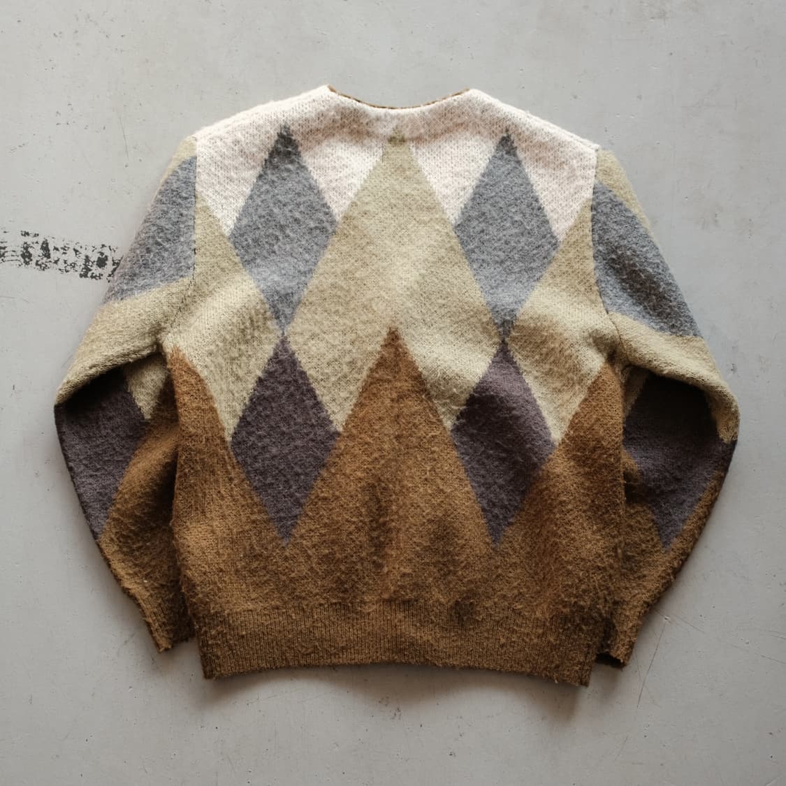 Beams Argyle Cardigan 상품이미지4