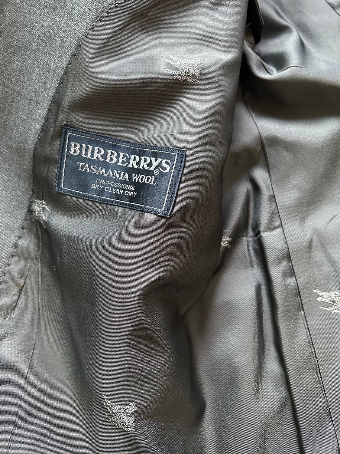 Burberry 그레이 골드 버튼 블레이저 상품이미지3