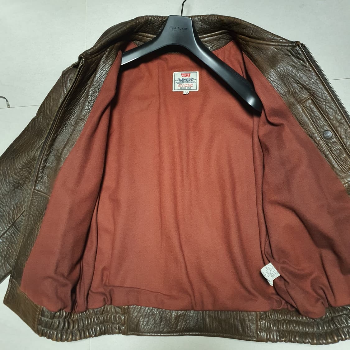 [100] 리바이스 빈티지 가죽 자켓 (양가죽) 상품이미지6