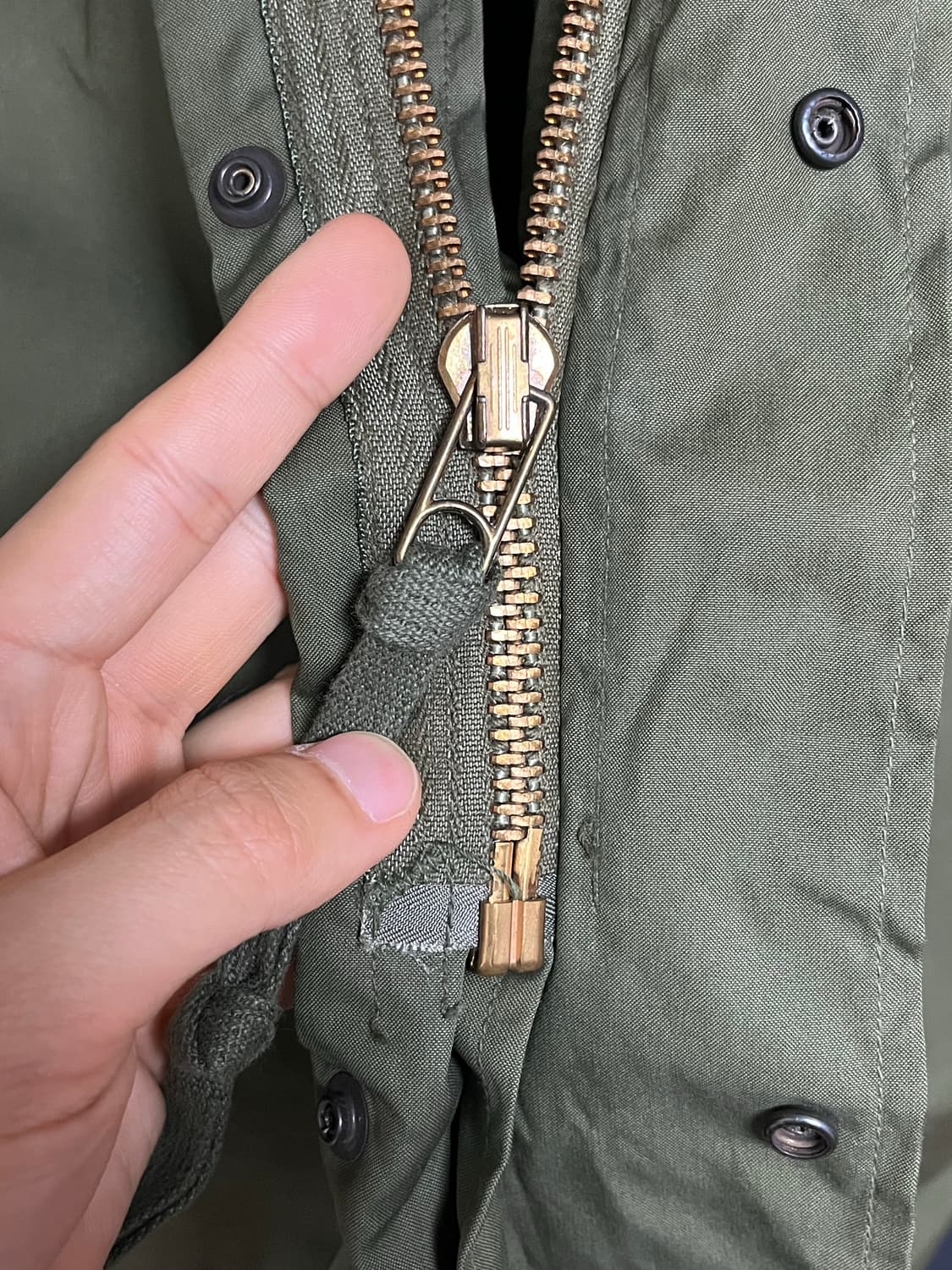 M65 피쉬테일 파카 오리지널 개파카 S 상품이미지4