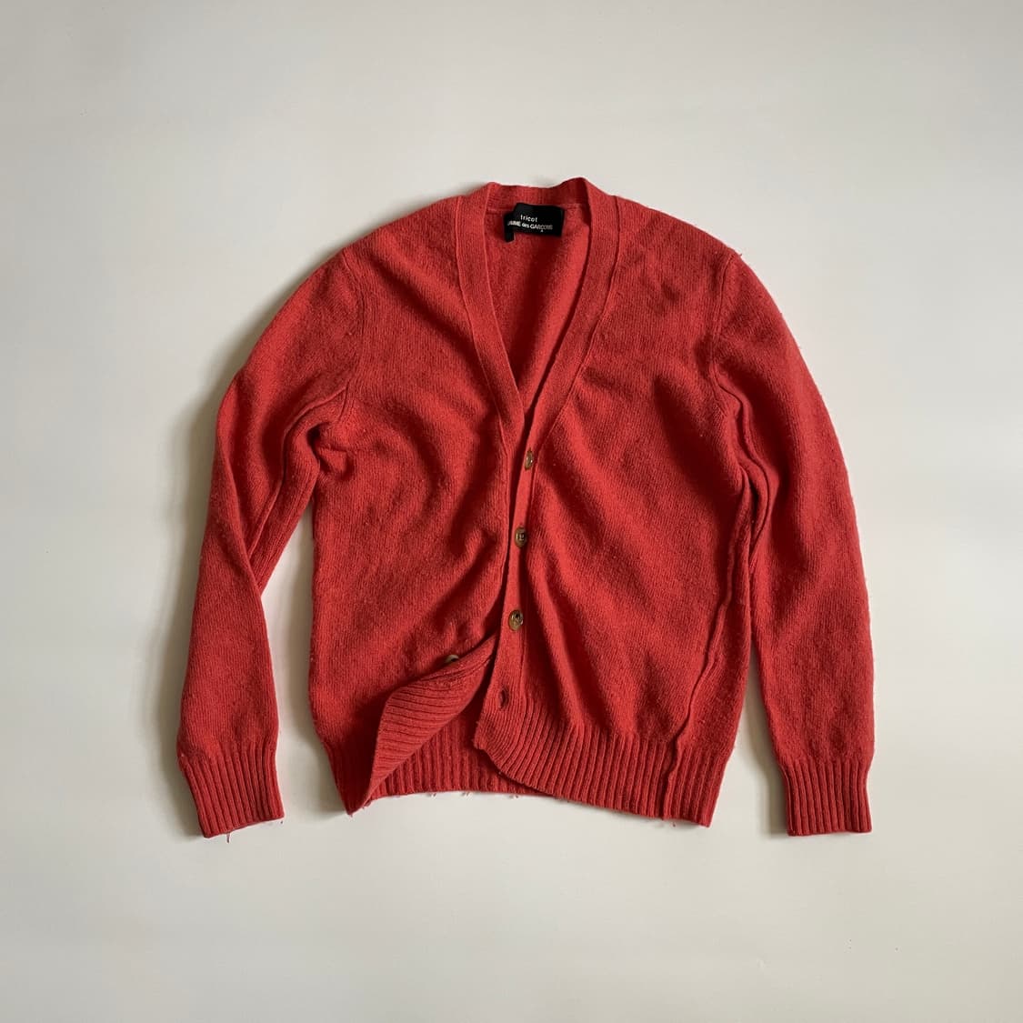 꼼데 트리콧 니트 가디건 상품이미지1