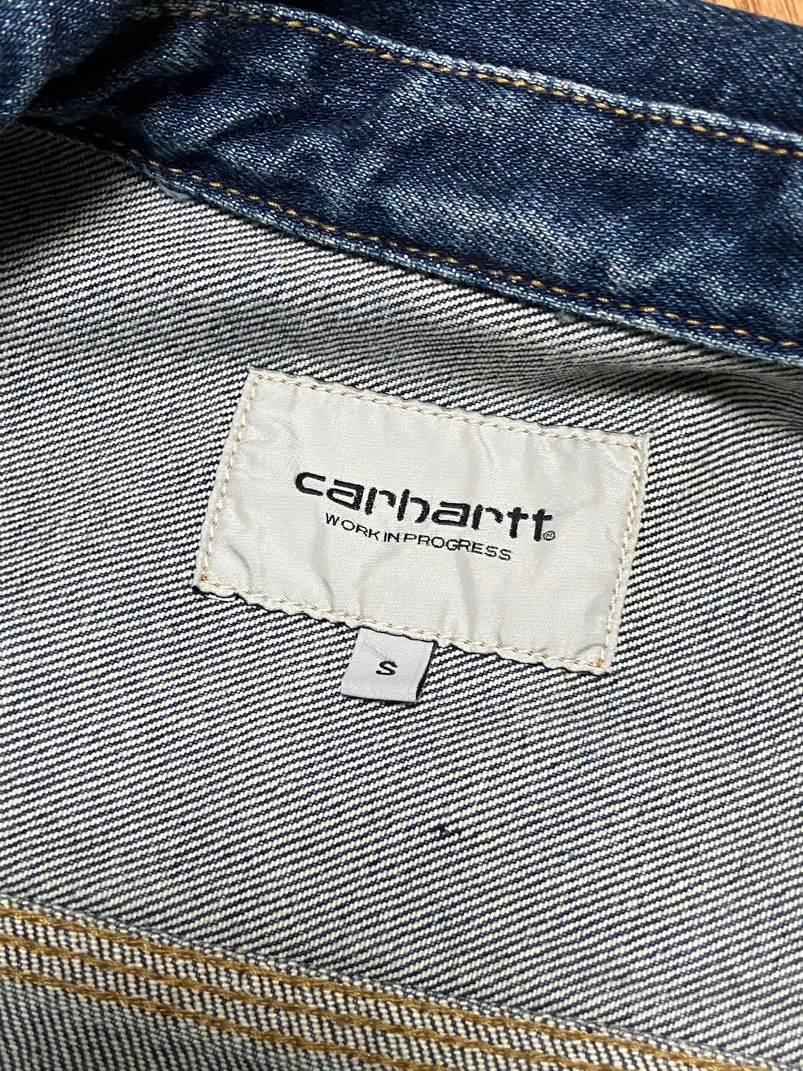 칼하트 헬스톤 데님 자켓 상품이미지4