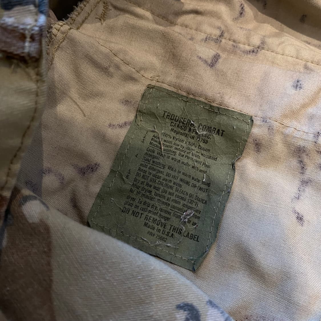 🌊90-00 cabela's 사막6색 초코칩 BDU 팬츠 (XL) 상품이미지9