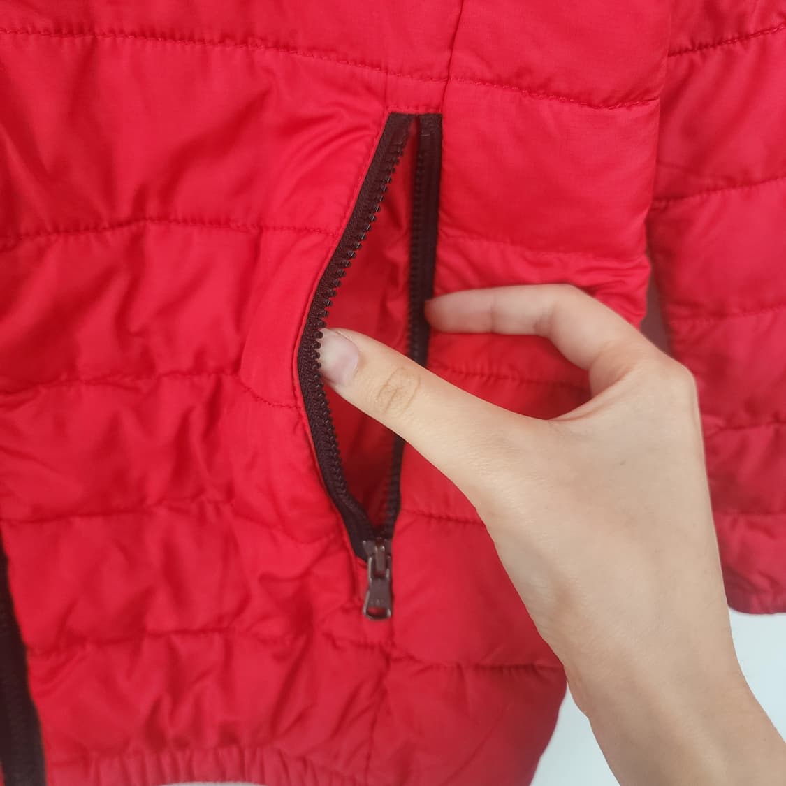 폴로 랄프로렌 아동 레드 패딩 점퍼 상품이미지5