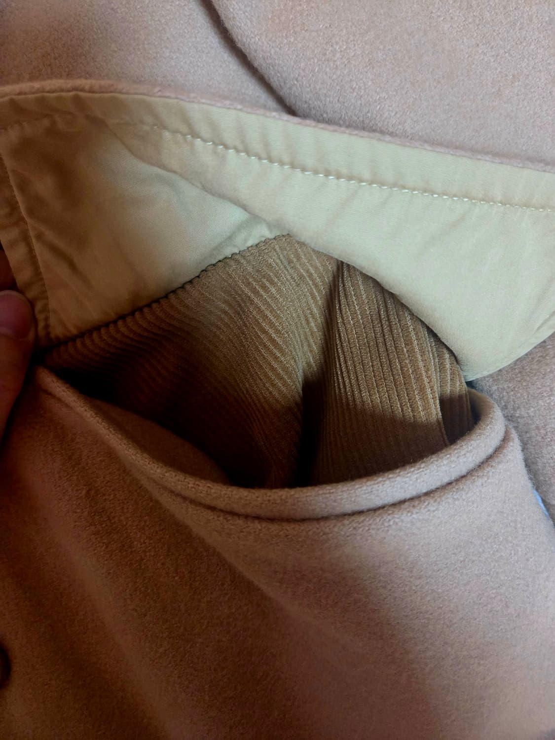 L,105) ods[올리브드랩서비스] 파더코트 카멜색상 팝니다. 상품이미지6