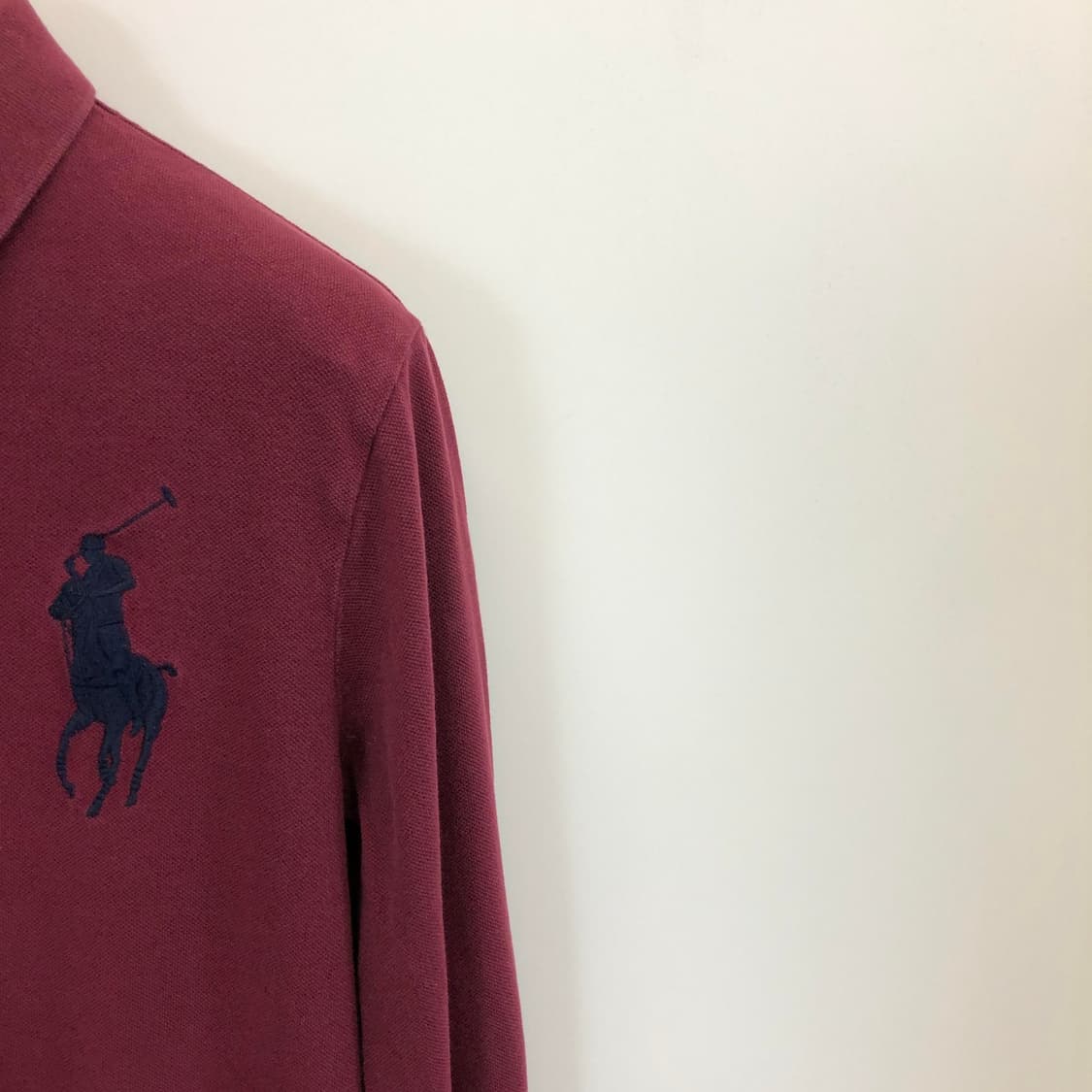 폴로 랄프로렌 빅포니카라티 L 버건디 상품이미지2