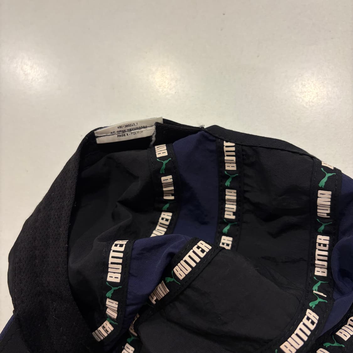 푸마 x 버터 나일론 캠프캡 네이비 블랙 상품이미지4