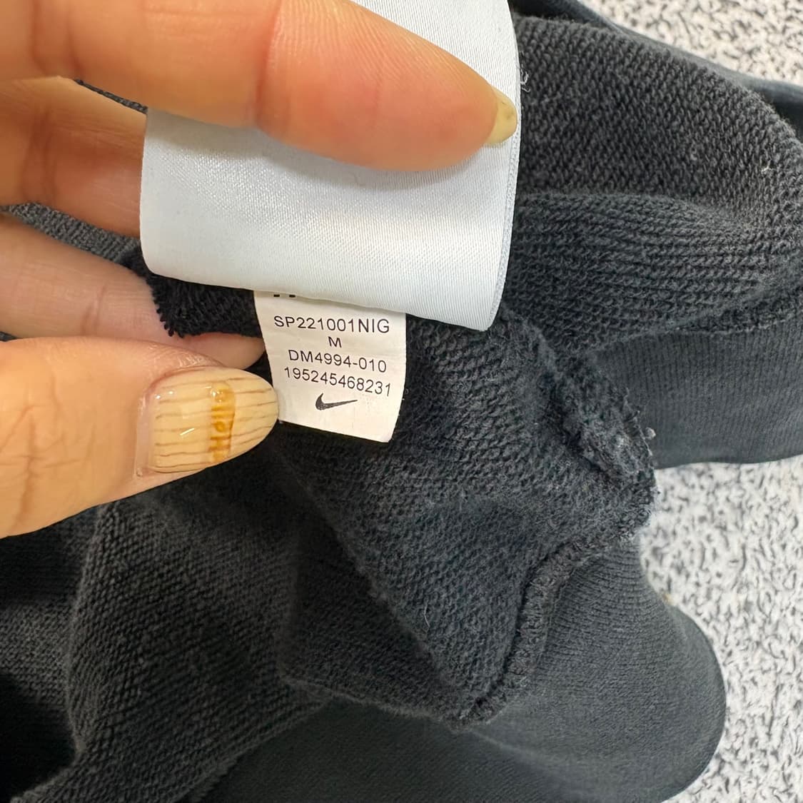 M 나이키 남성 데이지 긴팔 후드티 후디 0413J 상품이미지5