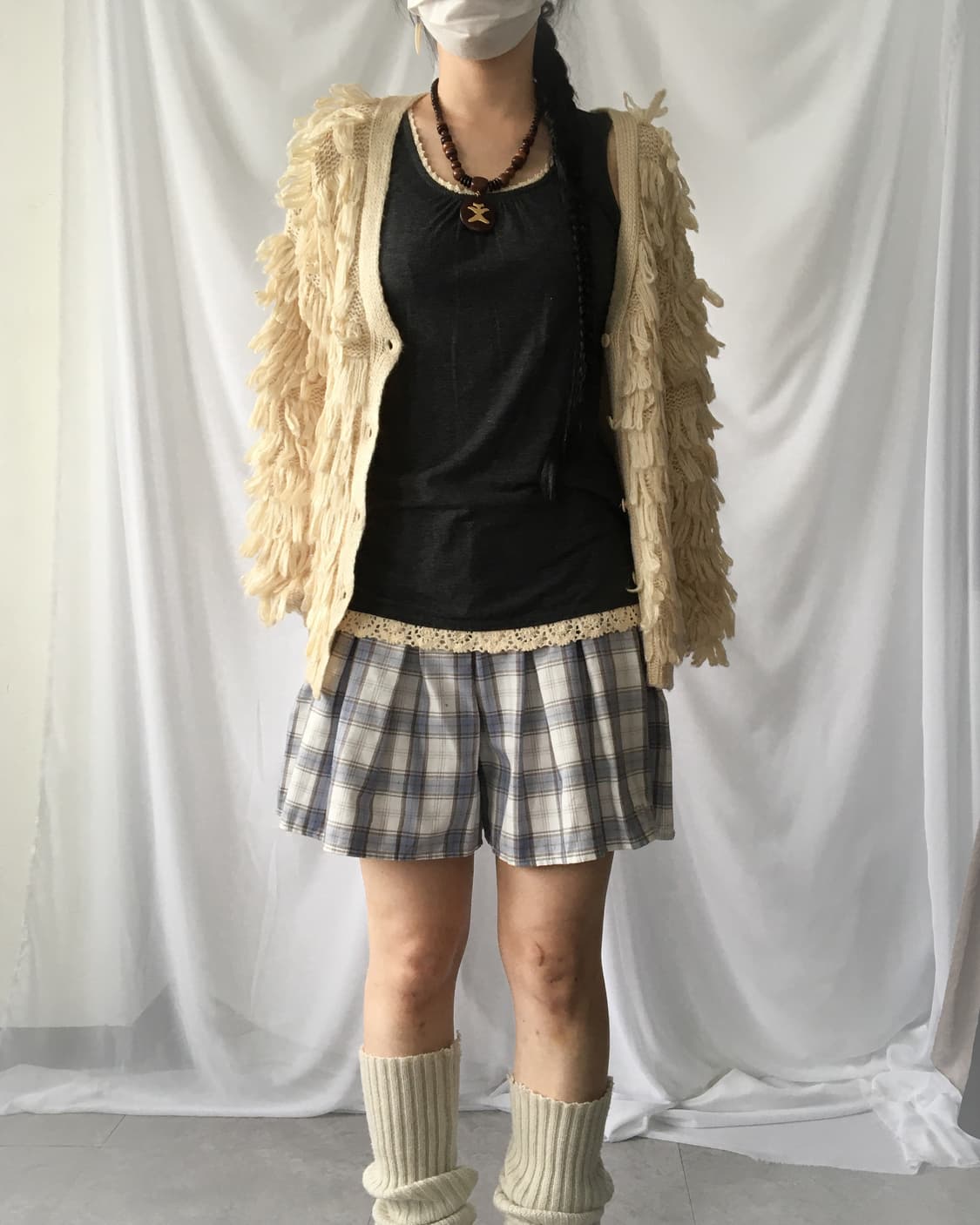Fluffy knit cardigan 상품이미지7