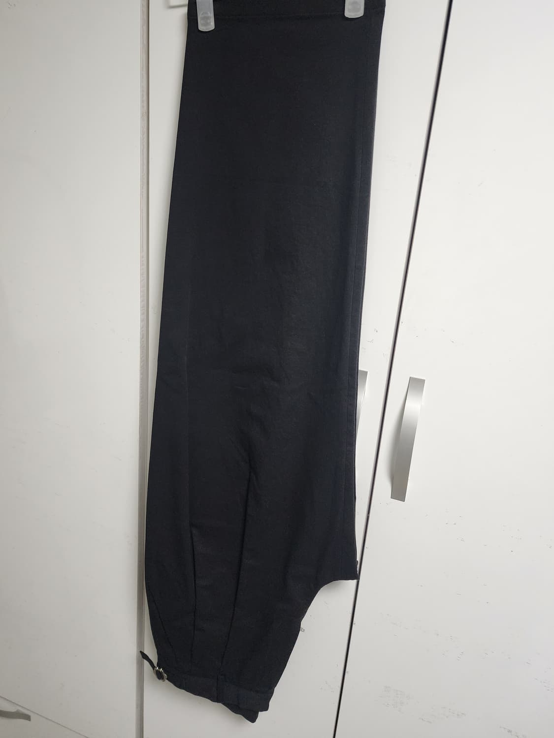 새제품 2사이즈) 노운 와이드 치노 블랙 상품이미지5