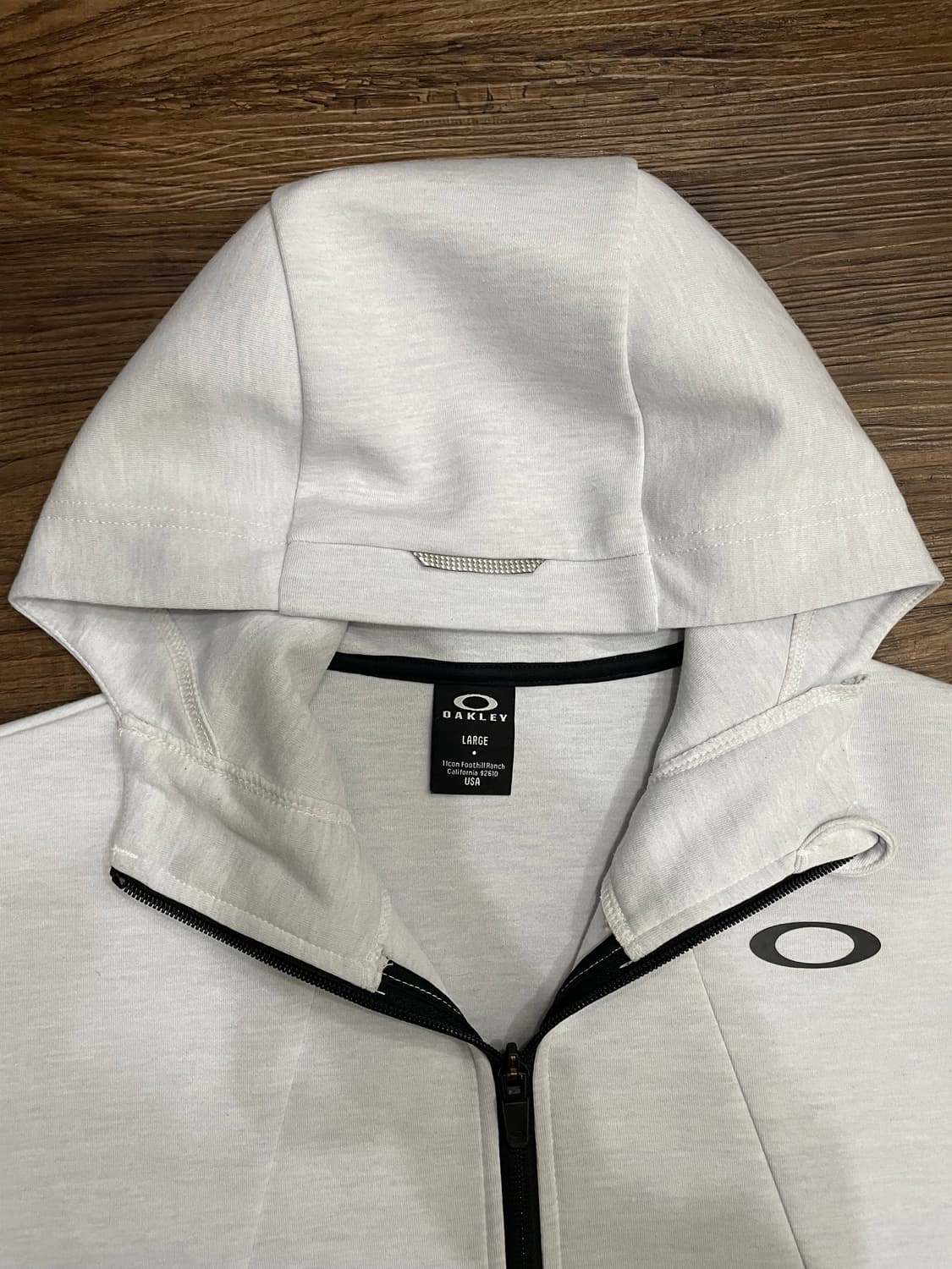 오클리 OAKLEY 후드집업 헤더 그레이 상품이미지7