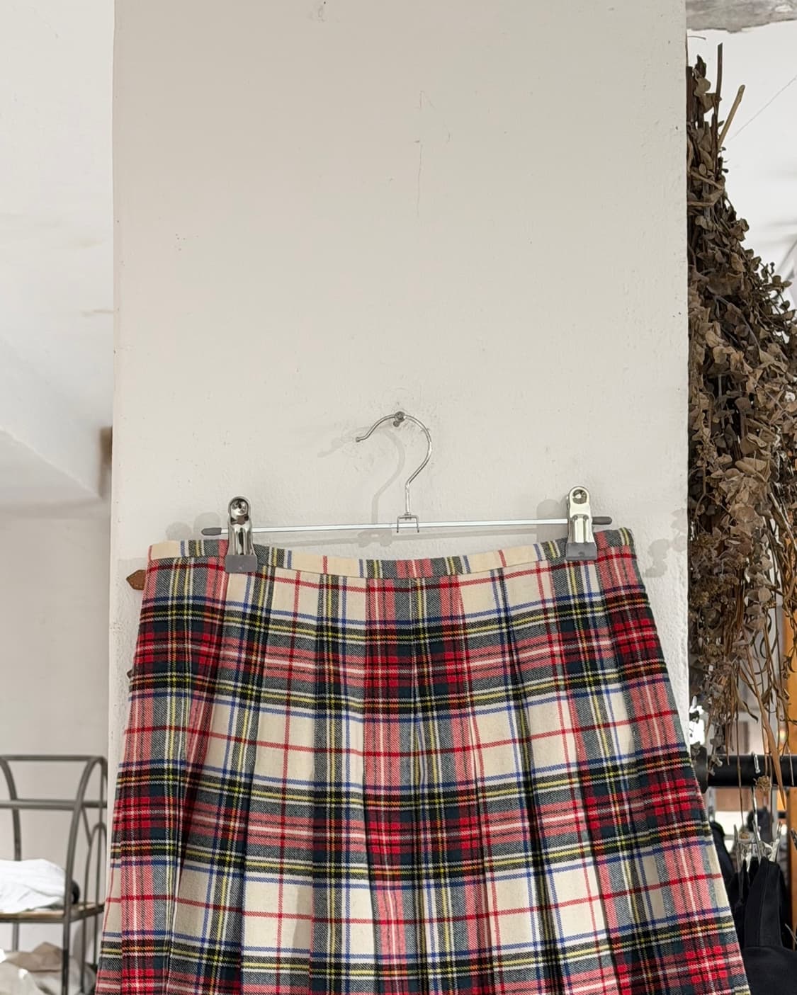 랄프 로렌 플리츠 플래드 미니스커트 상품이미지5