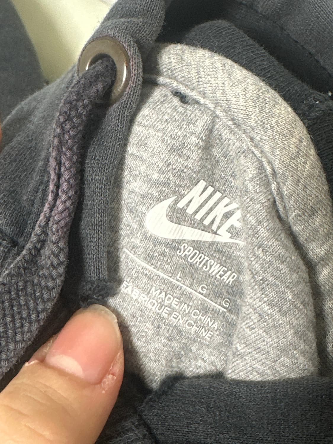 나이키 후드티 블랙  상품이미지5