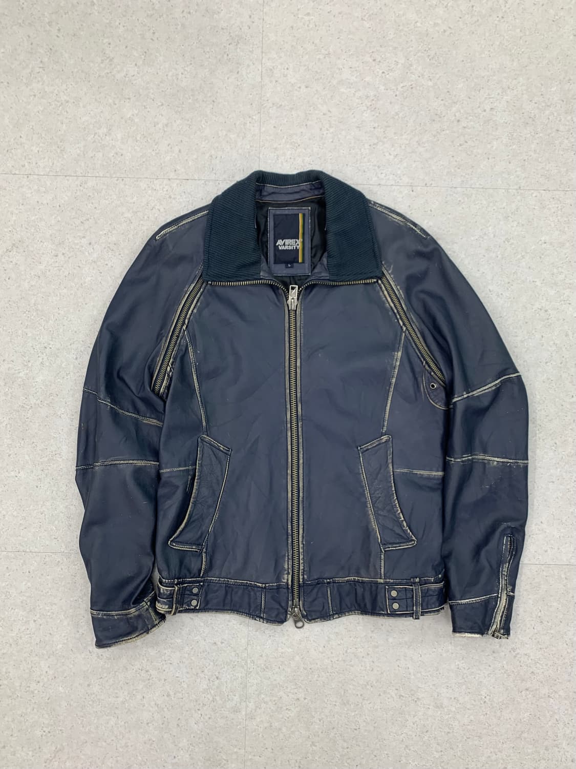 Avirex 아비렉스 레더 자켓 상품이미지1