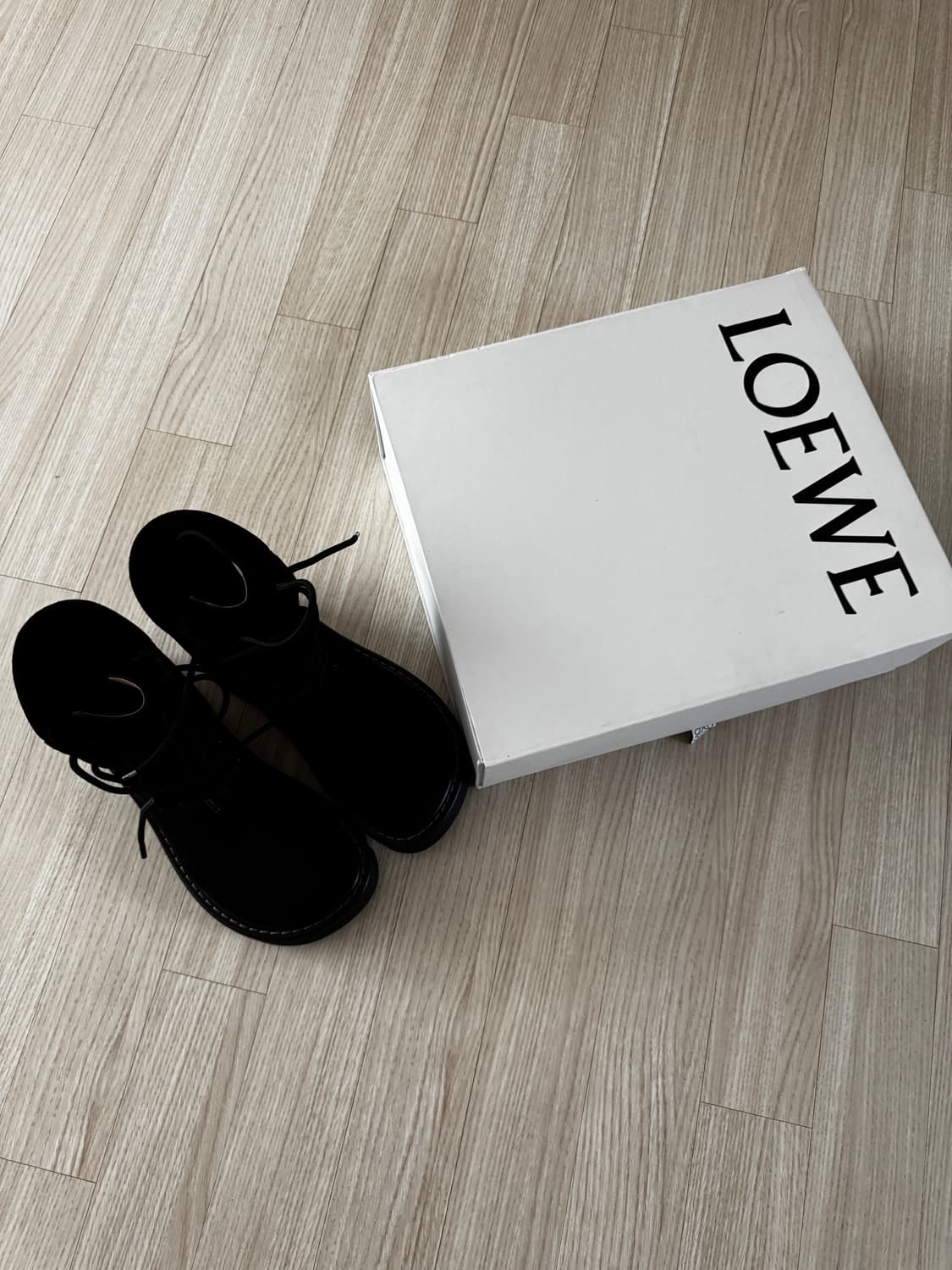 로에베 Loewe 시에라 컴뱃 앵클 부츠 블랙 42사이즈 상품이미지2