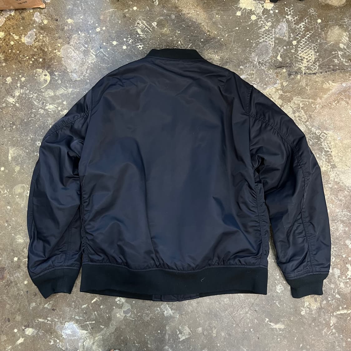 XL) 유니클로 항공점퍼 MA-1 자켓 점퍼 블루종 상품이미지4