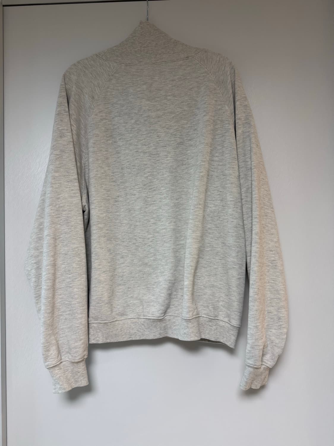 wmm 원마일 집업 맨투맨 오트밀 상품이미지4