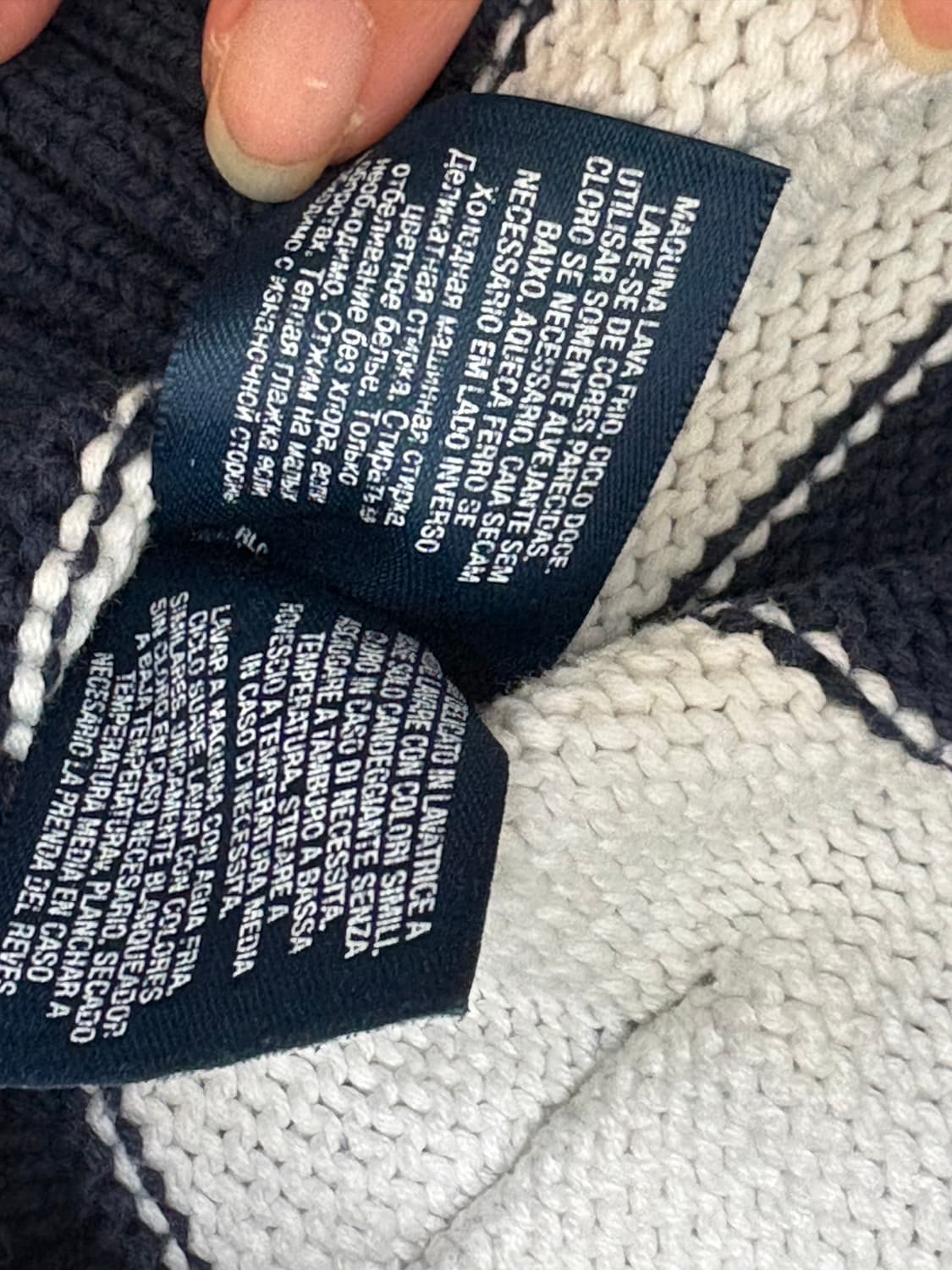 POLO 폴로 랄프로렌 스트라이트 니트 후드집업 상품이미지5