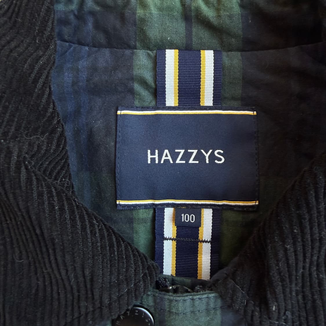 헤지스 블랙와치 왁스 필드 자켓 상품이미지7