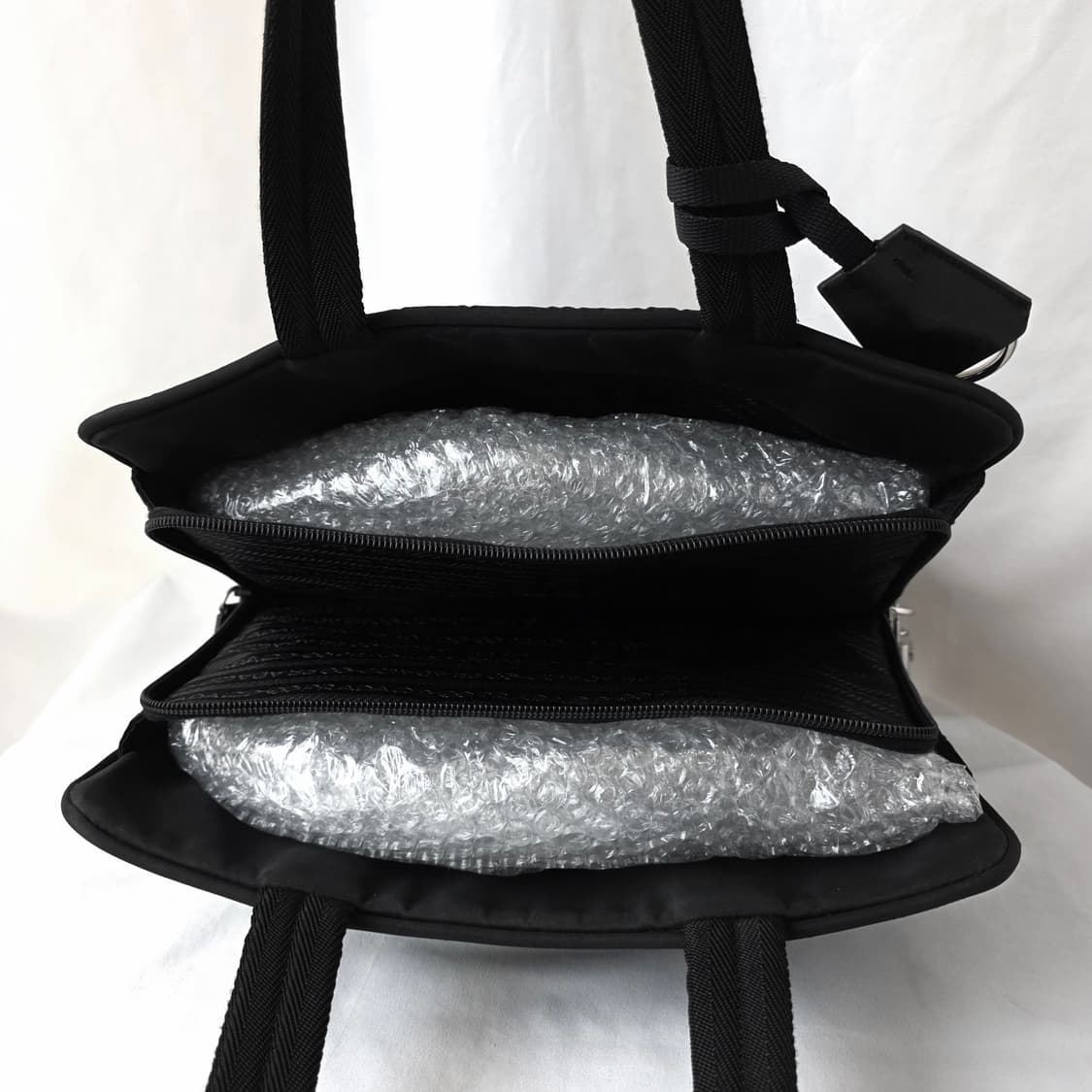 [정품 PRADA] 프라다 포코노 나일론 사각 토트백 서류가방 상품이미지7