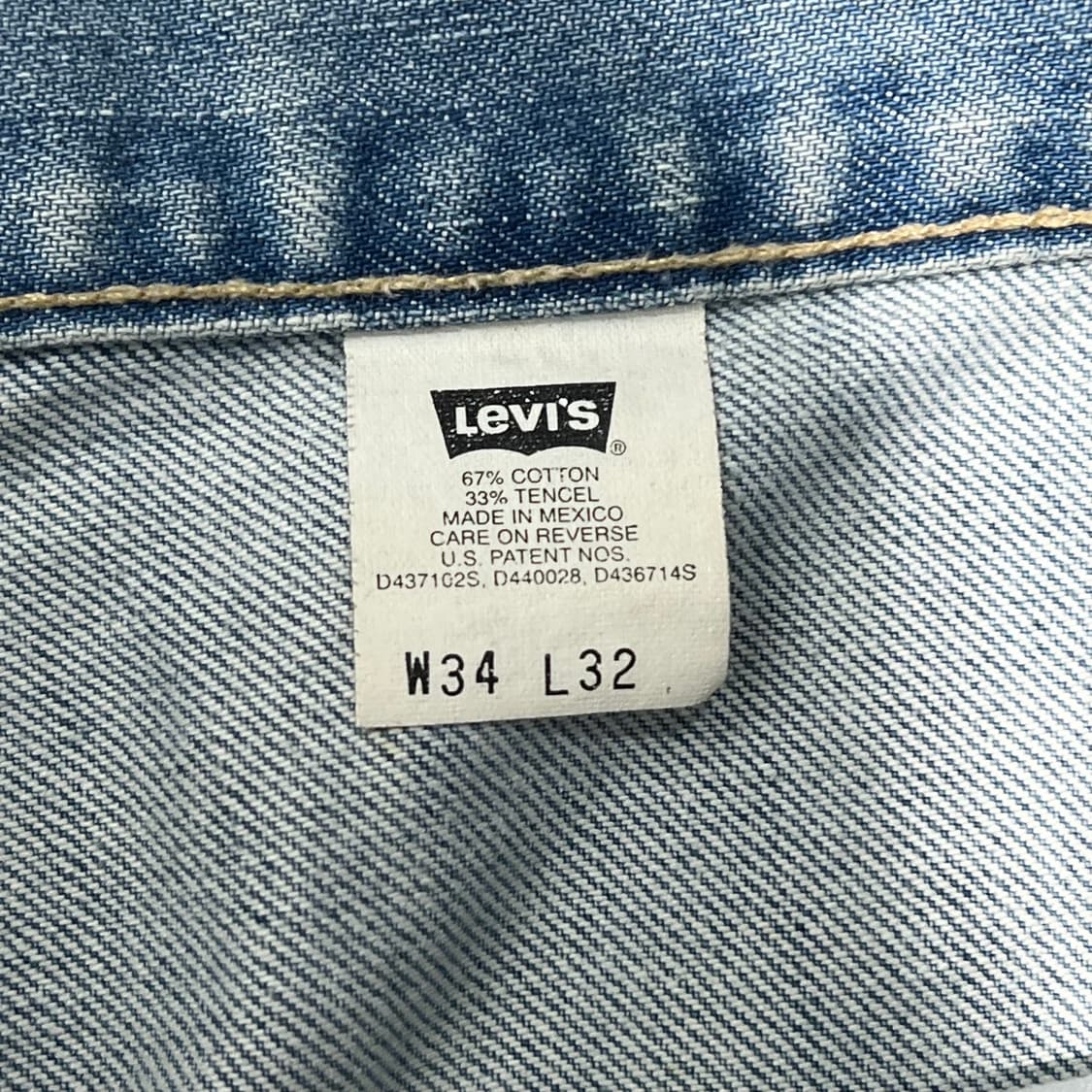 리바이스 엔지니어드 데님 하프팬츠 s10268 상품이미지8