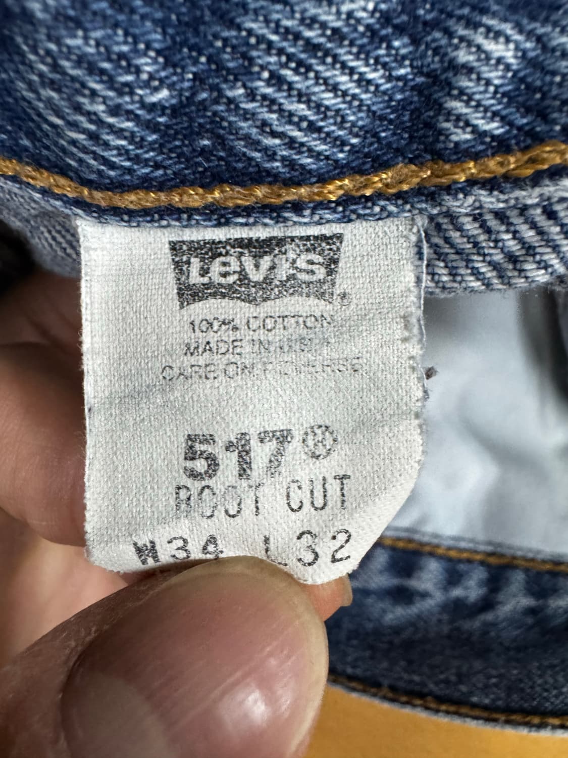 (USA made)리바이스 517 34 32 상품이미지6