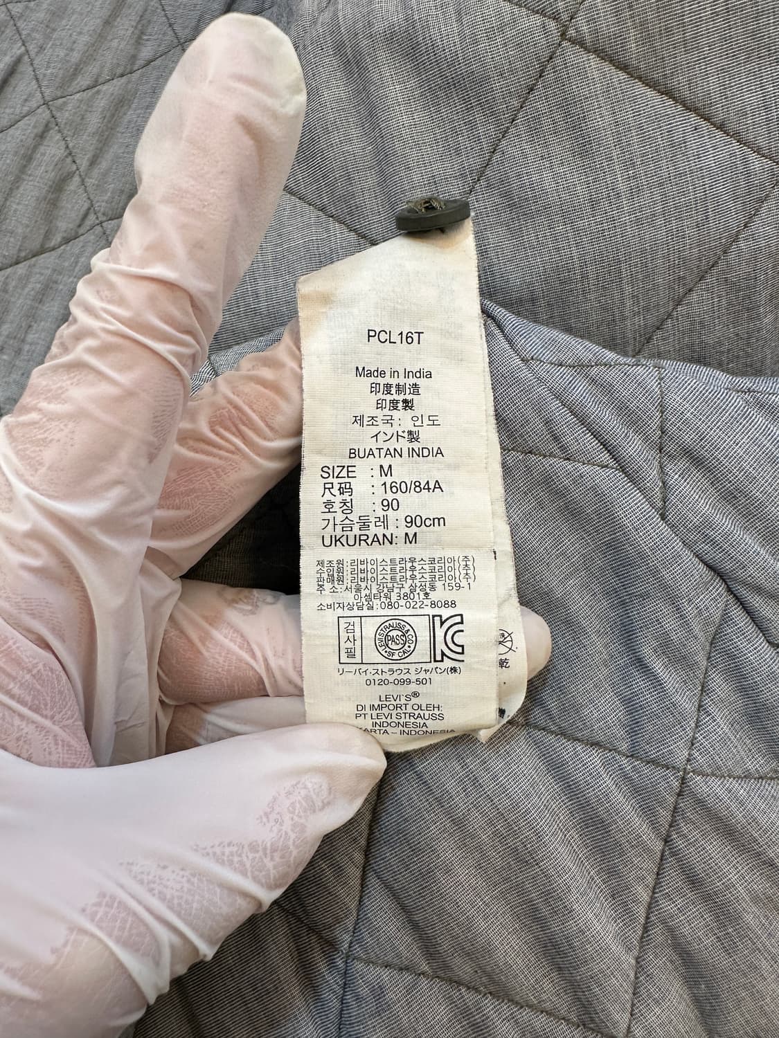 M) 리바이스 카키 야상 점퍼  상품이미지4