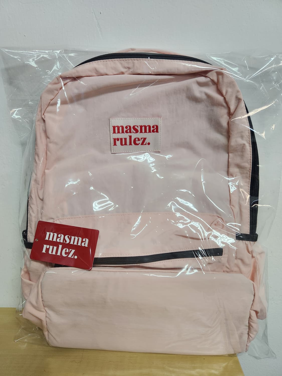 새상품)마스마룰즈 데일리 백팩 핑크(실상품사진O) 상품이미지1