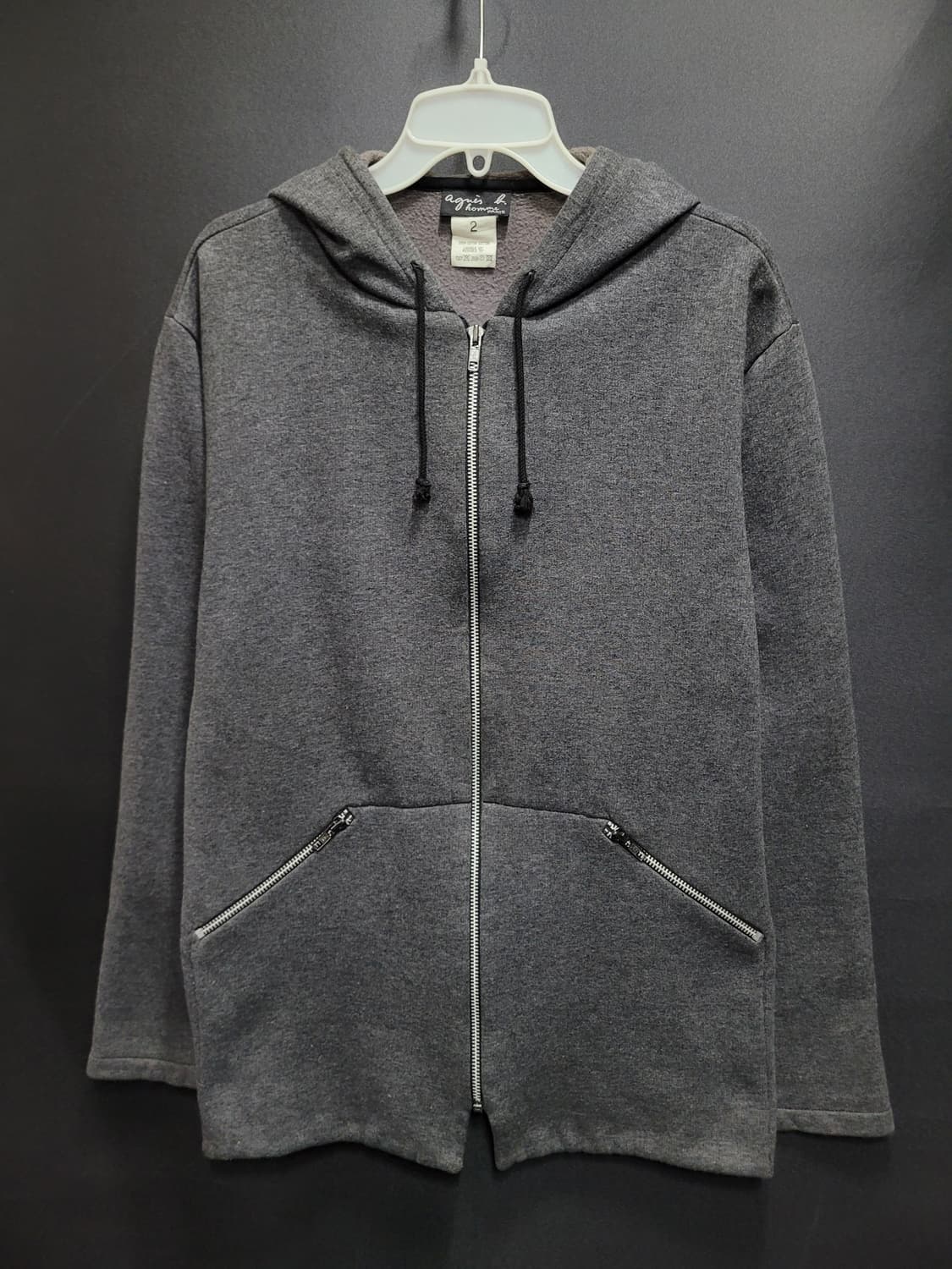 Agnes b 아네스베 90s 빈티지 후드집업 상품이미지7