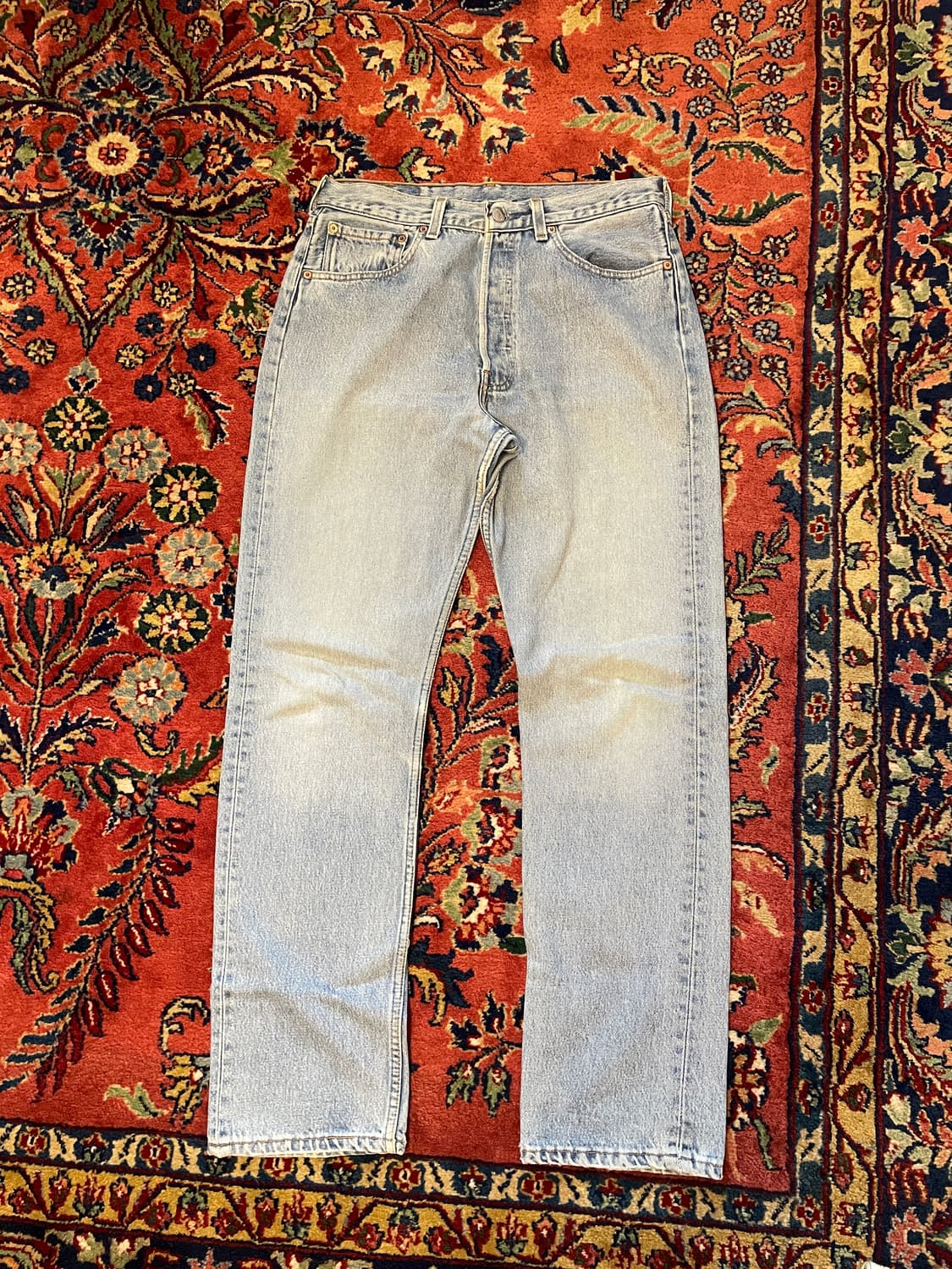 90s made in usa 미제 리바이스 연청 501 상품이미지1