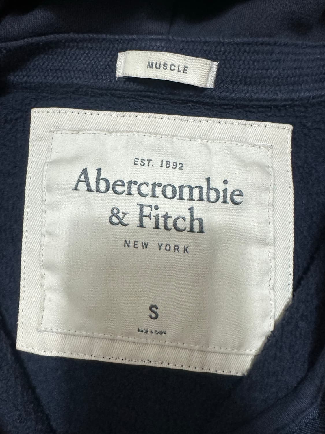 아베크롬비 네이비 후드집업 상품이미지4