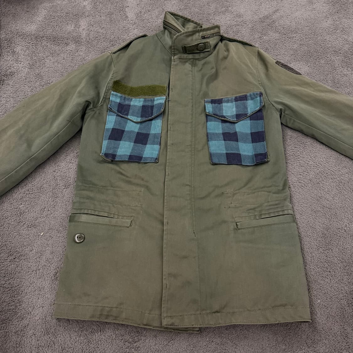 [정품/M-L] KRAML 91 밀리터리 M65 패치워크 포켓 필드 자켓 상품이미지3