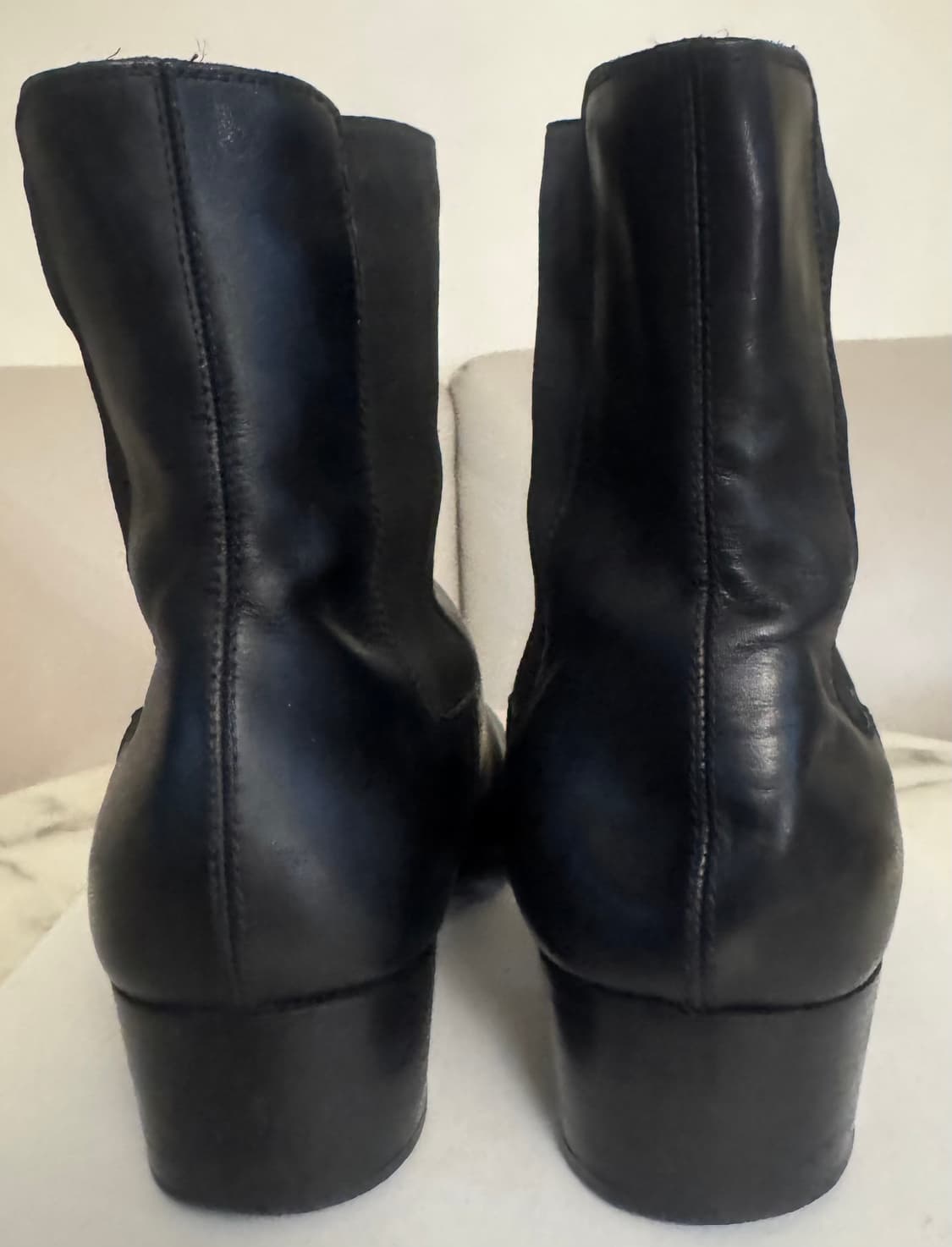 saint laurent  카프스킨 첼시부츠 DE 379757 41  상품이미지4